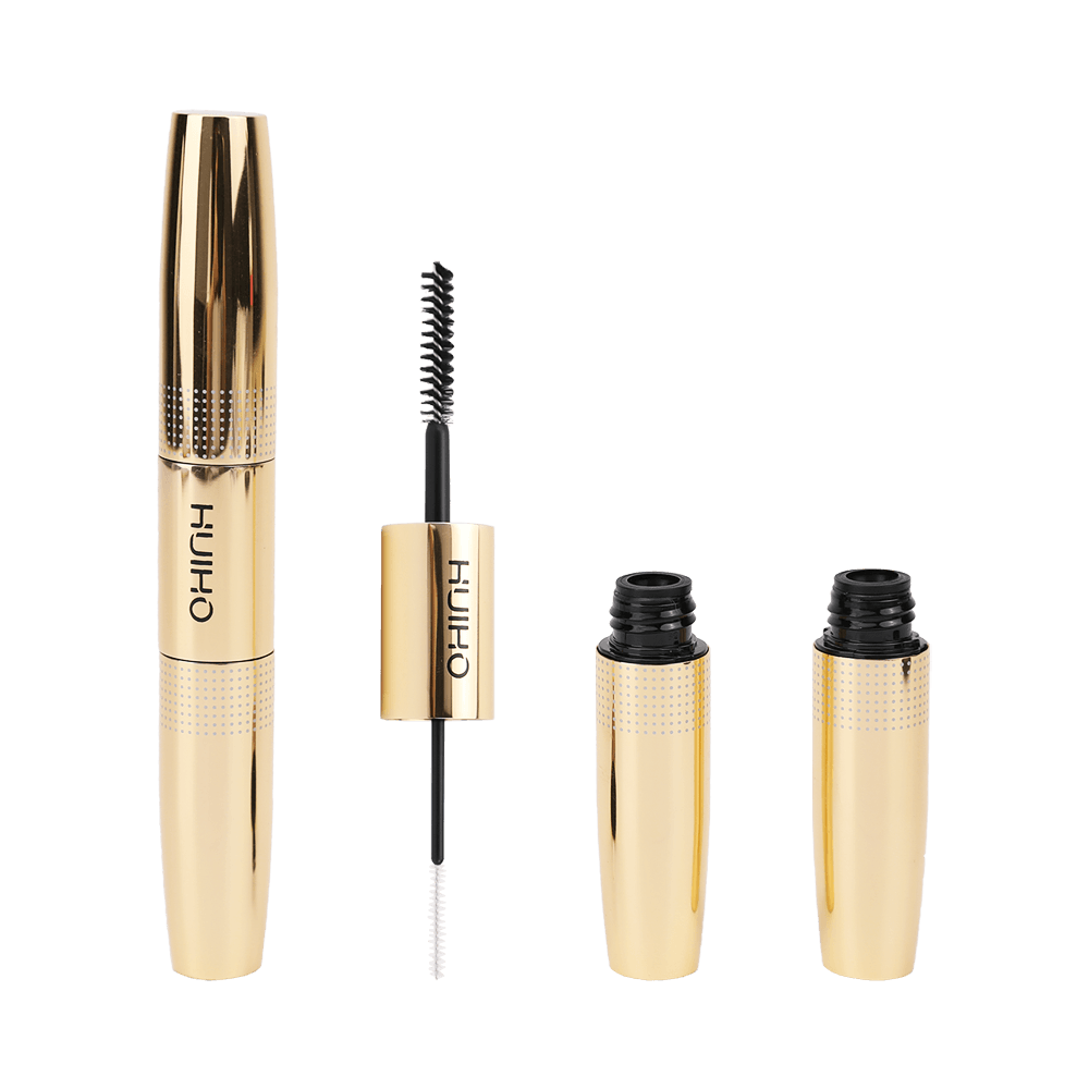 Goldene Doppelend-Mascara-Röhre HM1118