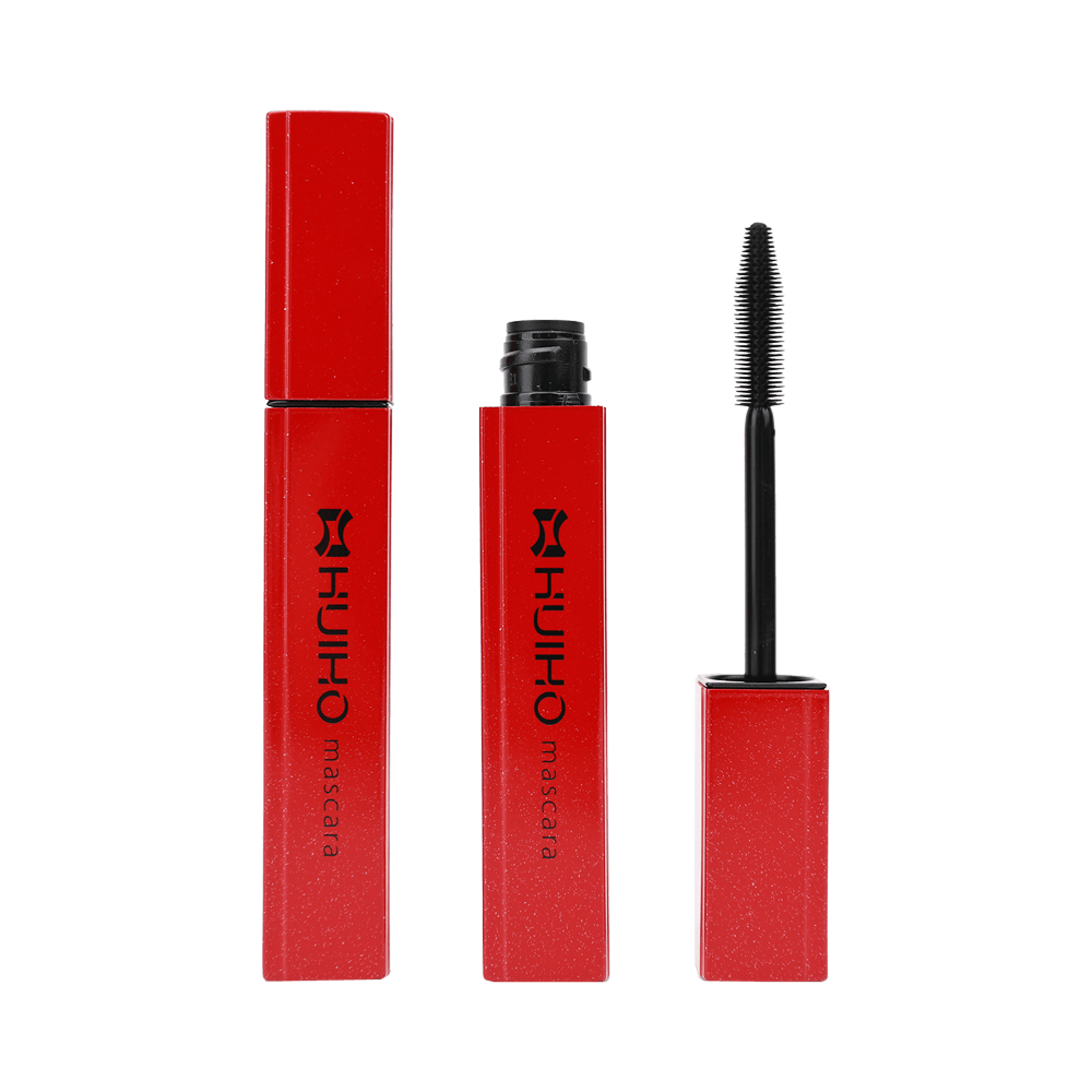 Quadratische Mascara-Röhre mit Wimpernstab HM1220