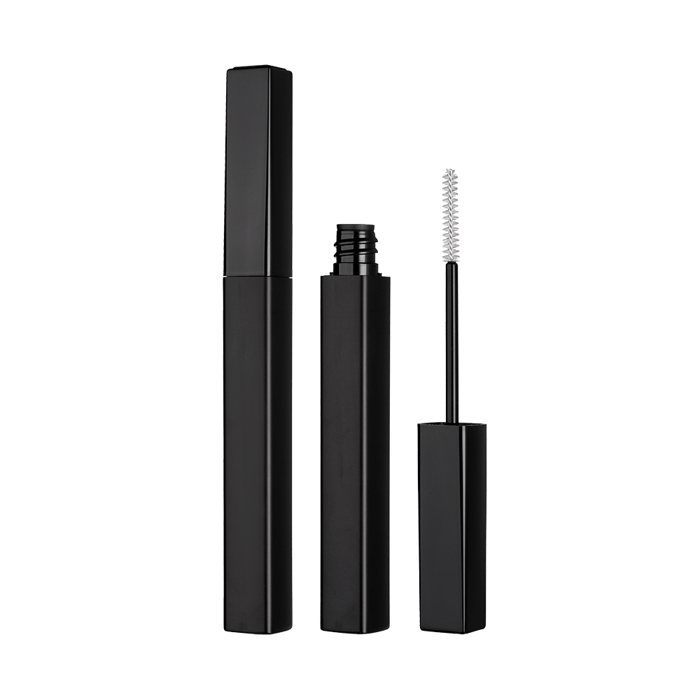 4,5 ml quadratische mattschwarze kleine dünne Tube aus Aluminium für Mascara HM1256