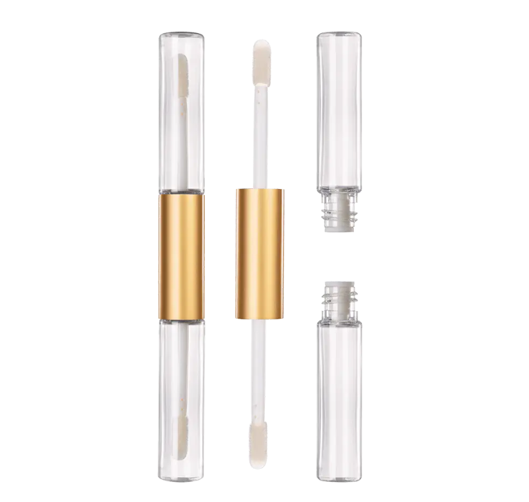 Wie wählt man eine Lipgloss-Tube mit zwei Enden aus?